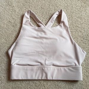 Fabletics high neck padded sports bra